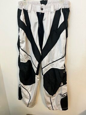 thor motocross pants Black and White Performance Joggers adult, medium